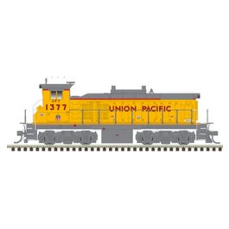 Atlas 10004869 HO MASTER GOLD MP15DC UNION PACIFIC [YELLOW SILL] #1377 with DCC and Sound