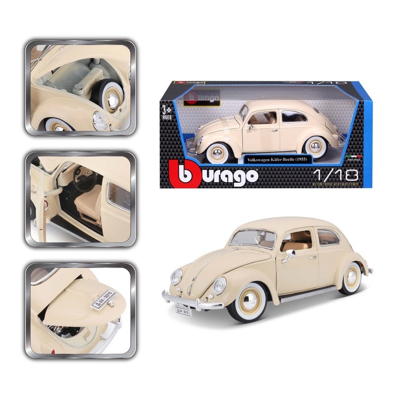 Burago – 1/18 VW Beetle 1955