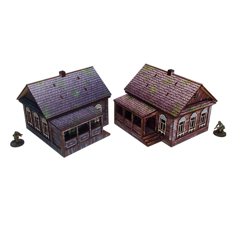 Micro Art Studio – WW2 Ostfront Village  Doma (2)  (H00233)