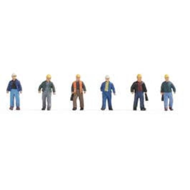 NOCH 15057  HO Construction Workers (6 pcs)