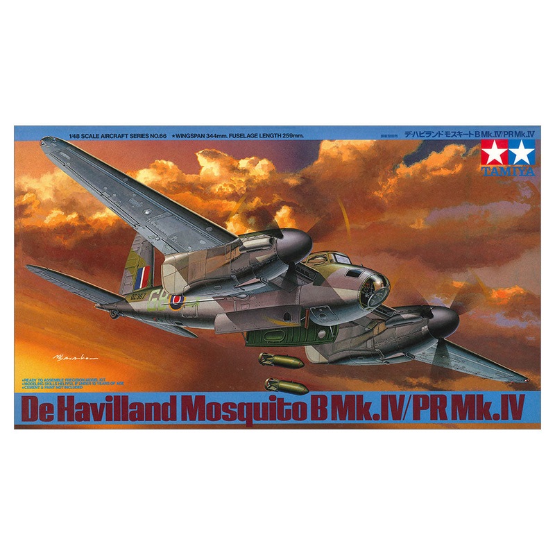 Tamiya – 1/48 DeHavilland Mosquito B Mk.IV / PR Mk.IV