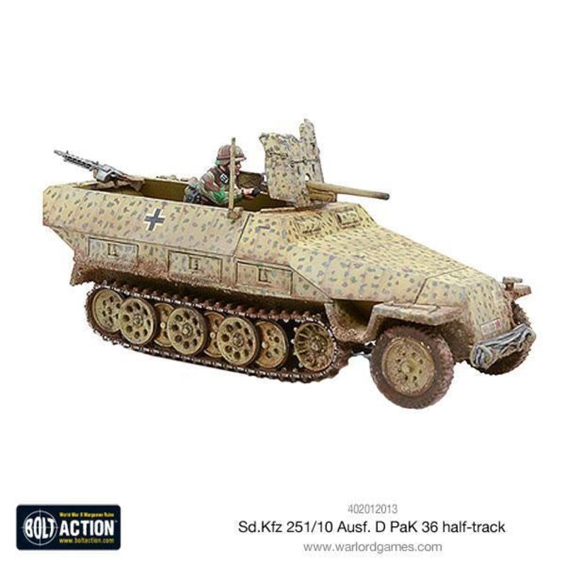 Warlord – Bolt Action: Sd.Kfz 251/10 ausf D (3.7mm Pak) Half Track