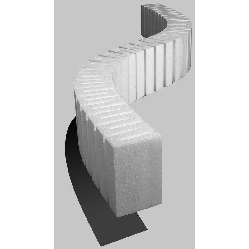 Woodland Scenics ST1408 Riser, 2″ (4 Pieces)