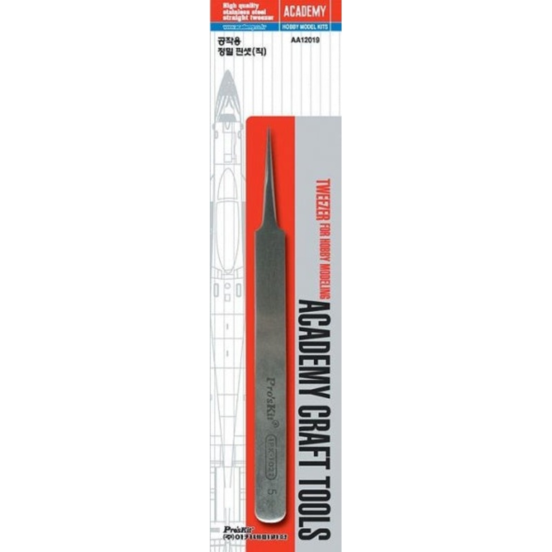 Academy – Narrow Fine Tweezer