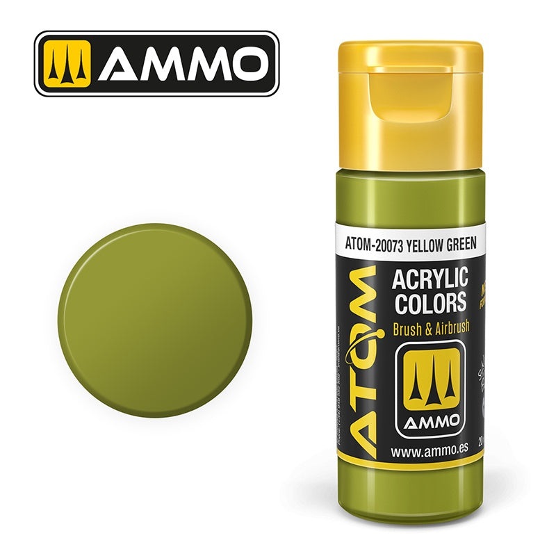 ATOM – 20073  Yellow Green (20ml)