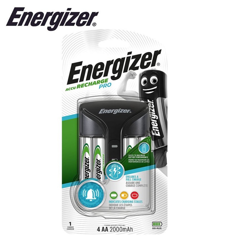 Energizer – Pro Charger w/ 4 x AA 2000mah Batteries