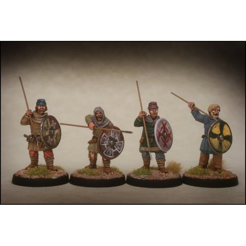 Footsore Miniatures – Late Saxon Fyrd Warriors 3