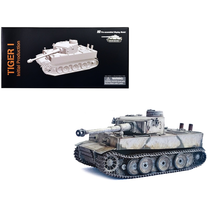 Germany Tiger I Initial Production Tank “s.Pz.Abt.502 Mishkino” (1943) “NEO Dragon Armor” Series 1/72 Plastic Model by Dragon Models