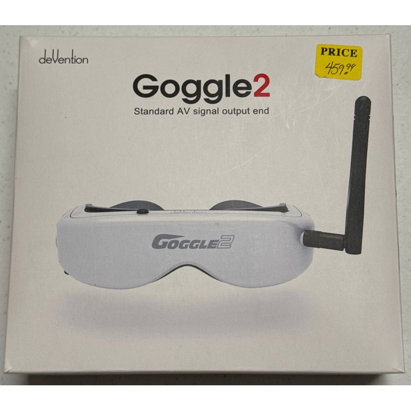 Goggle2 by Devention – standard AV signal output end