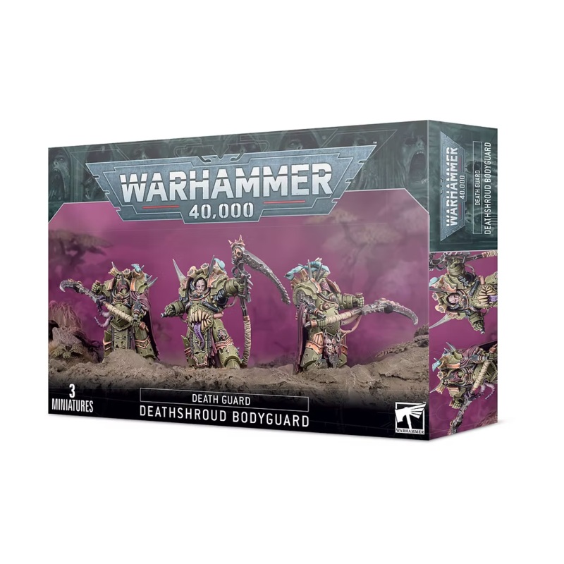 GW – Warhammer 40k Death Guard: Deathshroud Terminators/ Bodyguard (43-50)