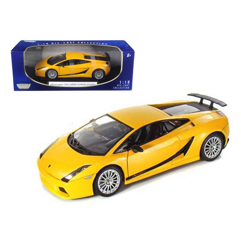 Lamborghini Gallardo Superleggera Orange 1/18 Diecast Model Car by Motormax