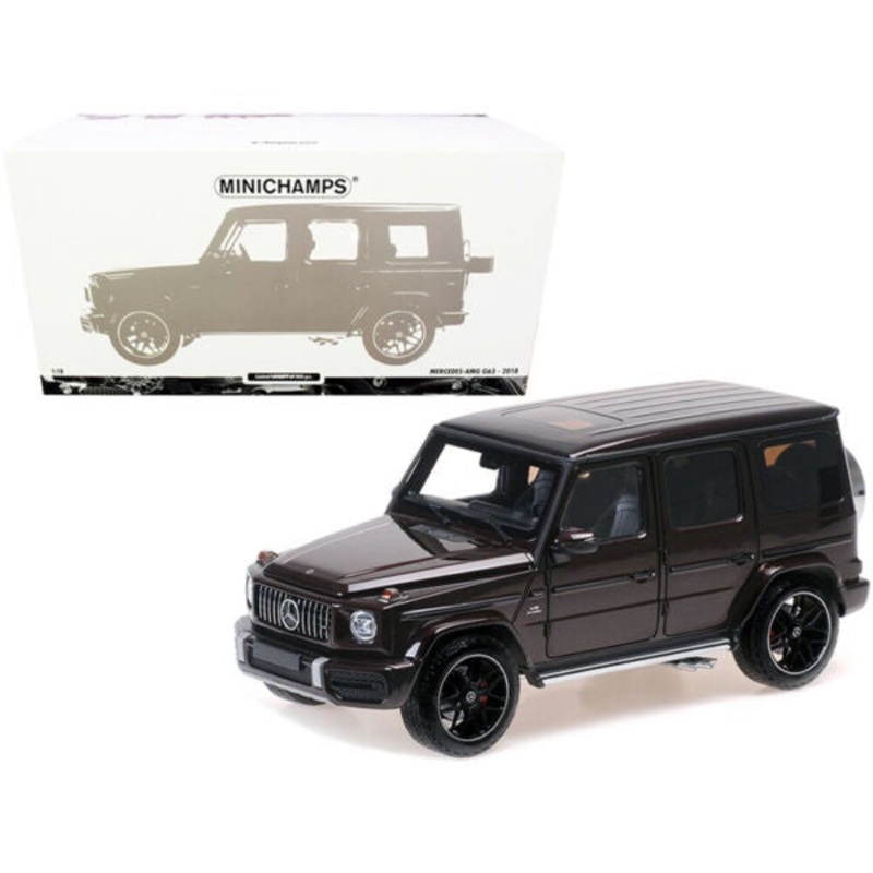 Minichamps – 1/18 Mercedes-AMG G63 2018 (Red Metallic)