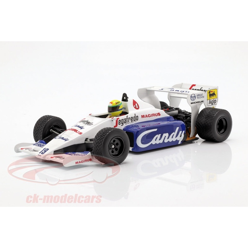 Minichamps – 1/18 Toleman Hart TG184 (A. Senna) 1984