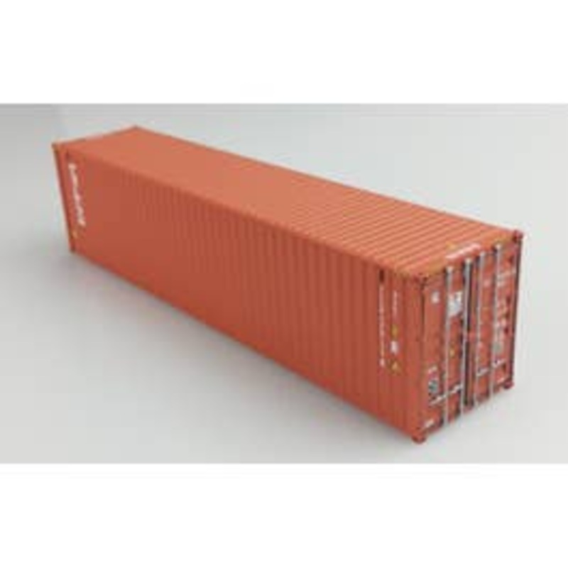 PT Trains 840019 HO Container 40HC TRITON (TLLU5901348) (Extremely Delicate Doors)