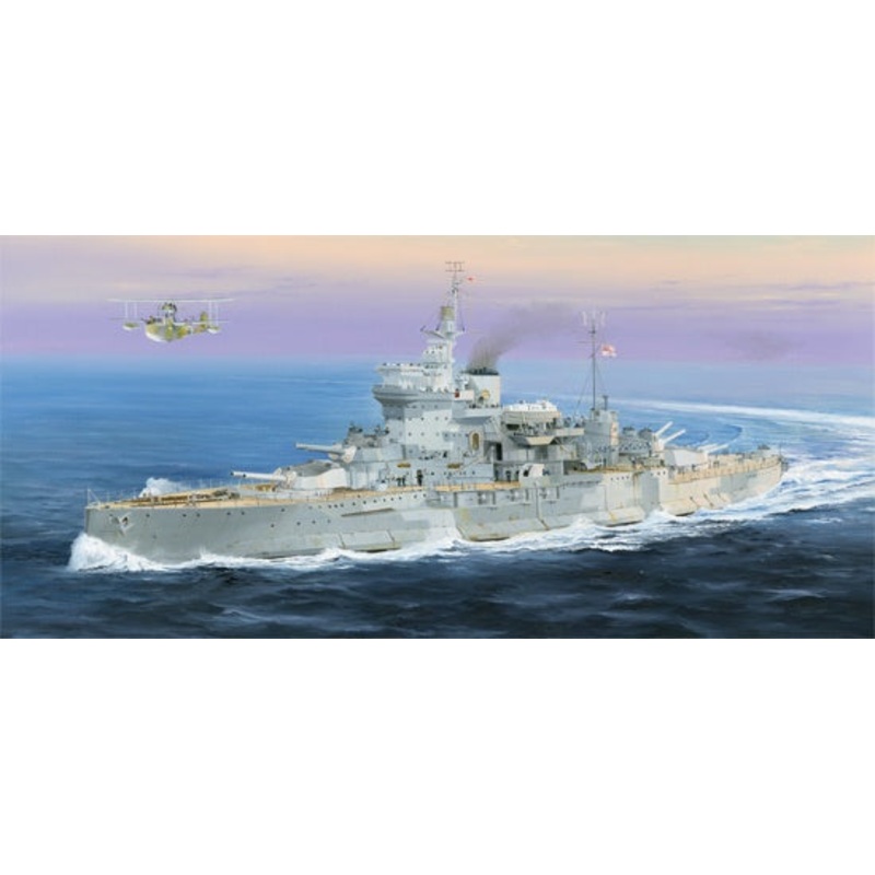 Trumpeter – 1/350 British HMS ‘Warspite’ Battleship (New Variant)