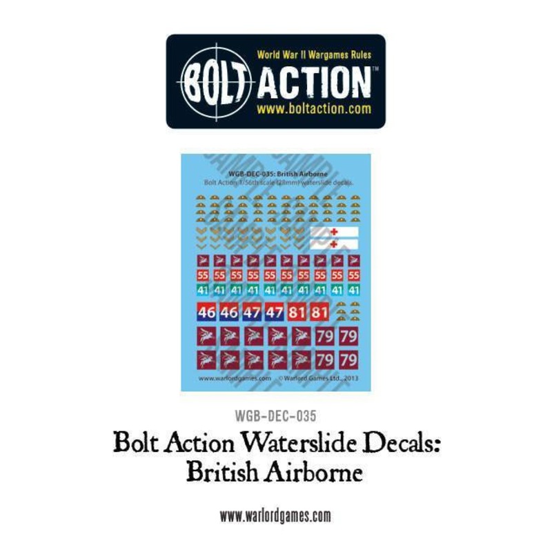 Warlord – Bolt Action: Decals – British Airborne