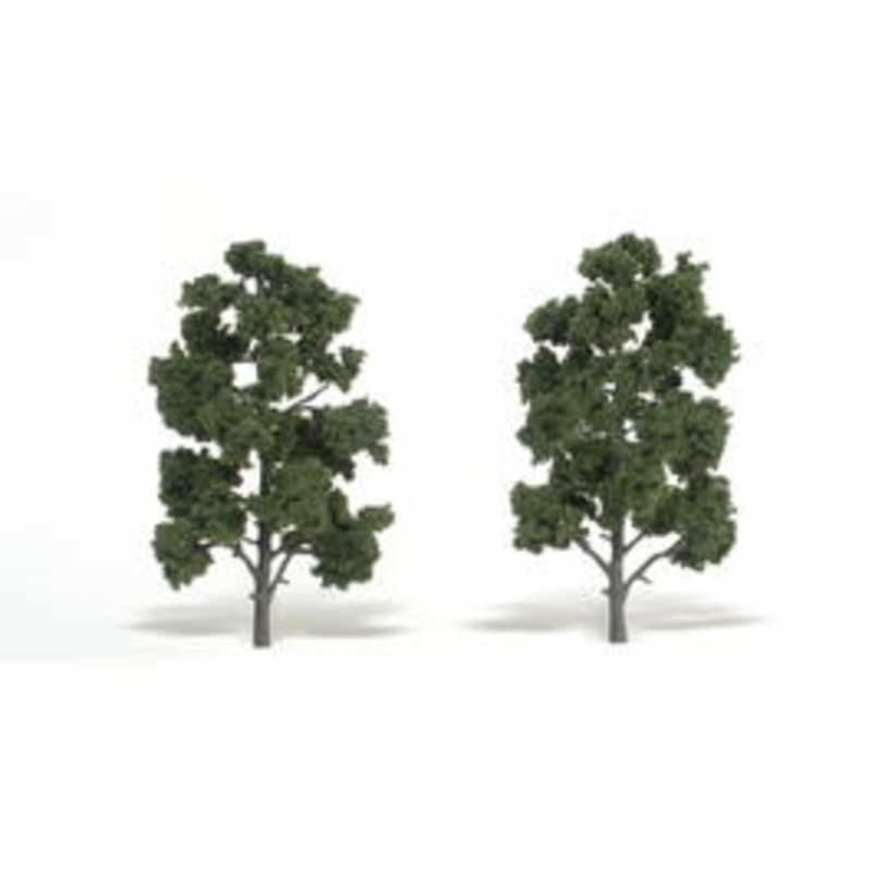 Woodland Scenics TR1519 2 Deciduous Trees (Medium Green)