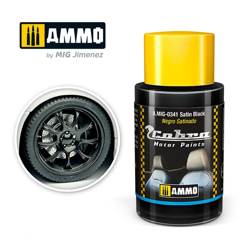 AMMO – 0341 Cobra Motor Satin Black