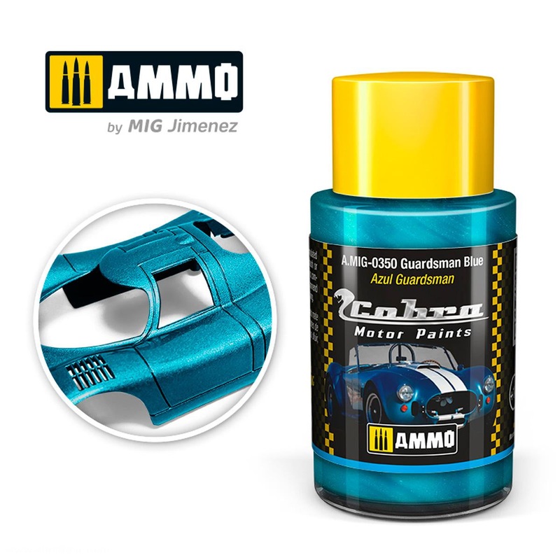 AMMO – 0350 Cobra Motor Guardsman Blue