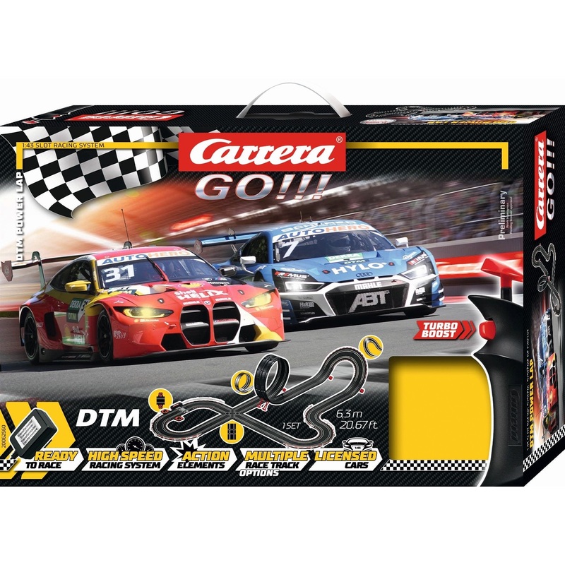 Carrera – GO!!! DTM Power Lap Set 6.3m