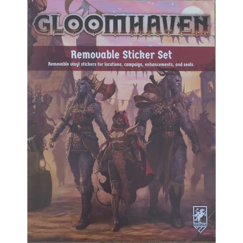 Gloomhaven (2nd Edition) – Removable Sticker Set