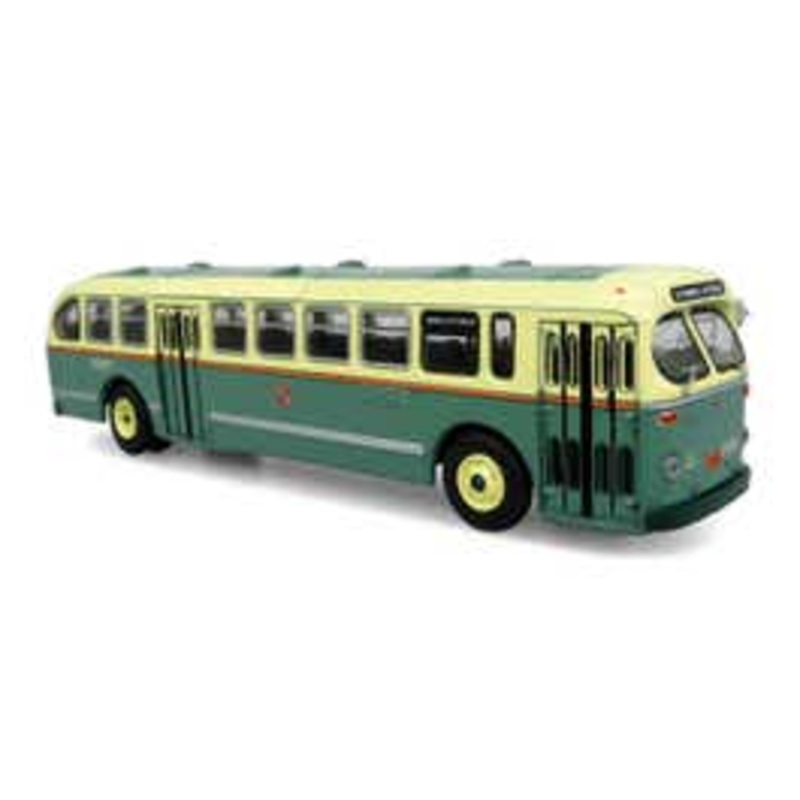 Iconic Replicas 87-0370  HO 1940s-1950s ACF Brill CD-44 Transit Bus – Chicago Surface Lines