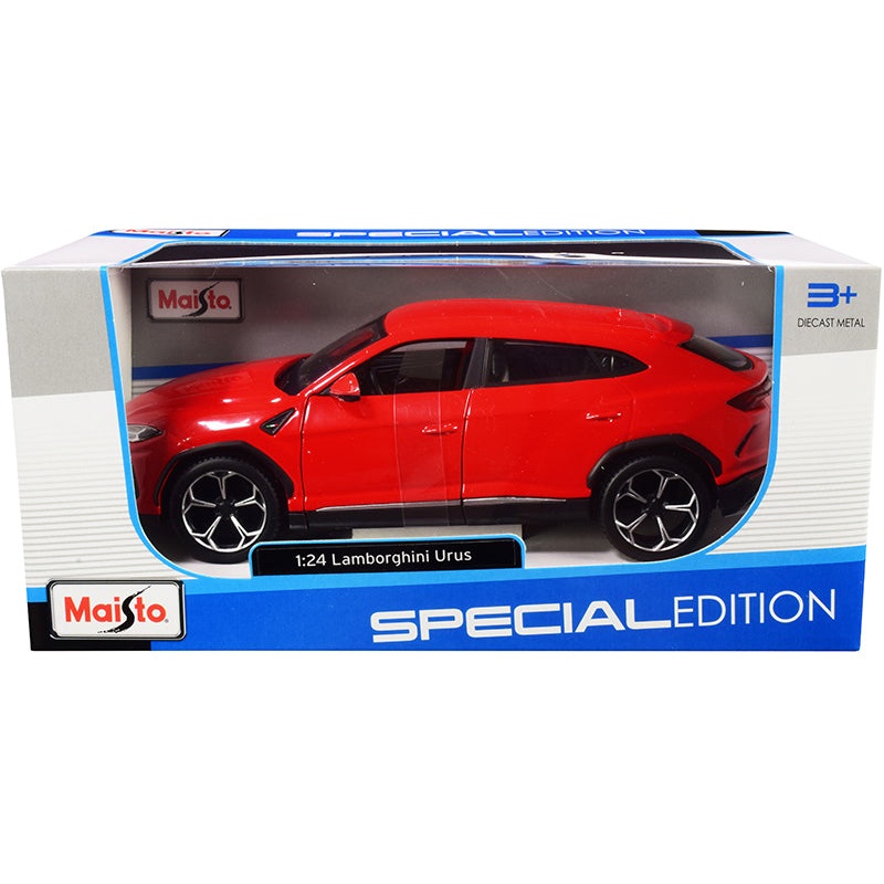 Lamborghini Urus Red “Special Edition” Series 1/24 Diecast Model Car by Maisto