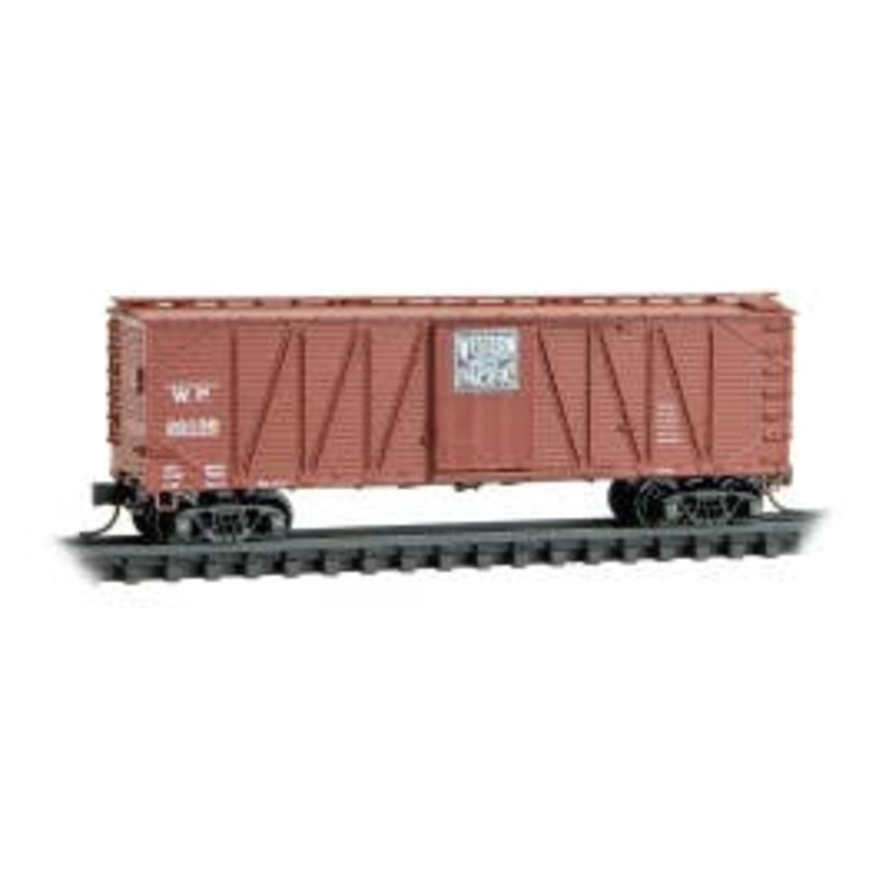 Micro Trains 02800171 N Scale – 40' Outside-Braced Boxcar Western Pacific Rd# 26038