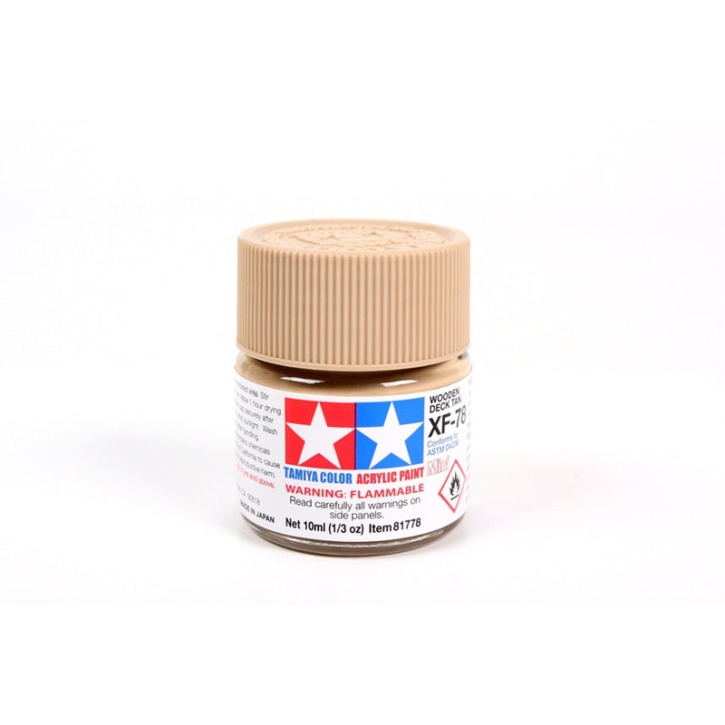 Tamiya – XF-78 Wooden Deck Tan Mini Acrylic (10ml)
