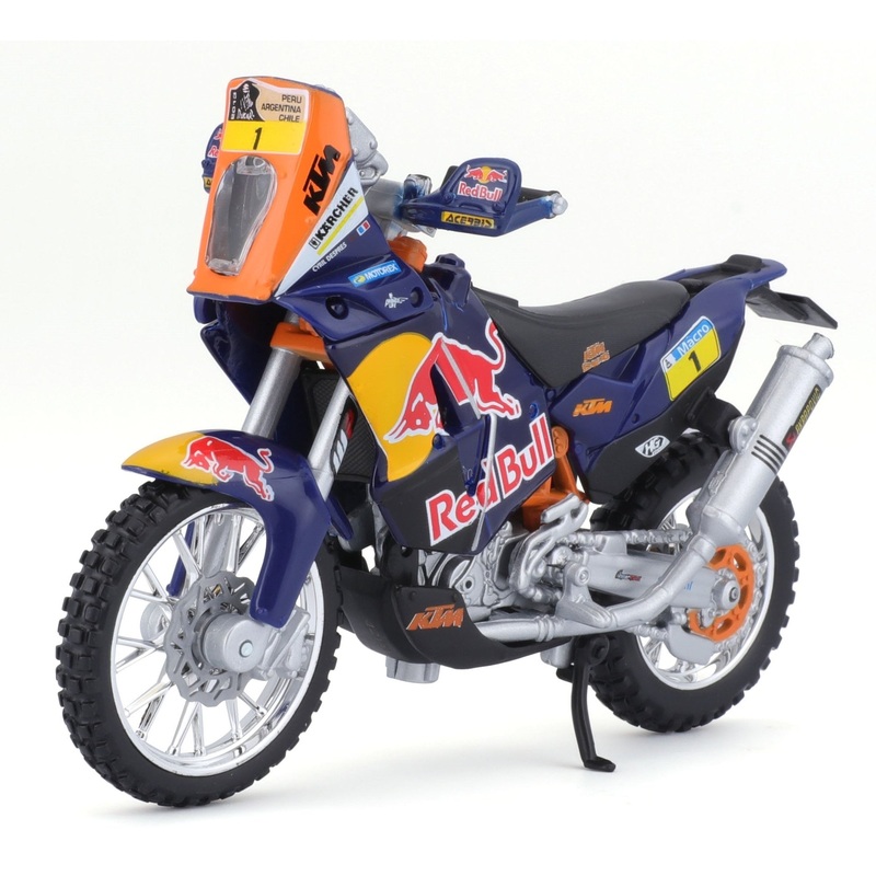 Burago – 1/18 KTM 450 Rally (Dakar Rally) – Red Bull