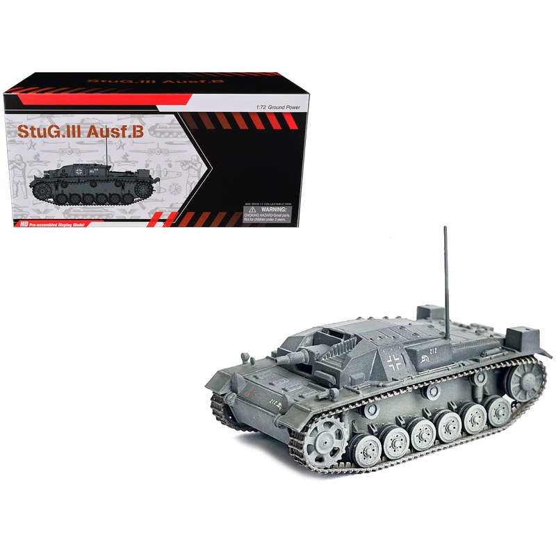 Germany StuG. III Ausf.B Tank “StuG.Abt. 226 Eastern Front” (1941) German Army “NEO Dragon Armor” Series 1/72 Plastic Model by Dragon Models