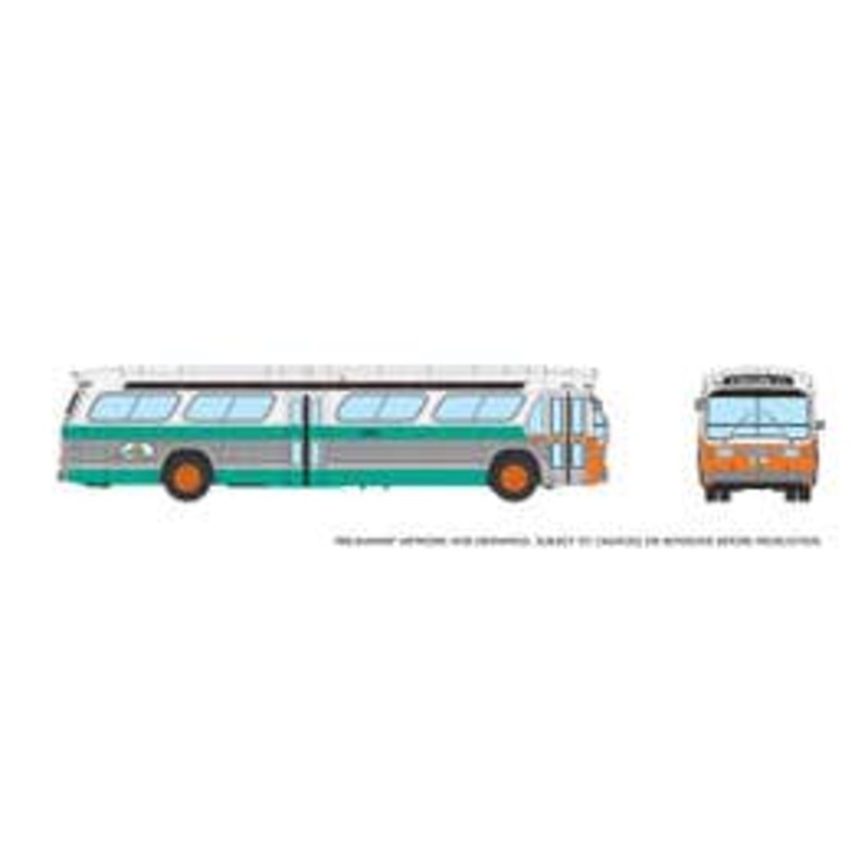 Rapido 753136 HO 1/87 New Look Bus (Deluxe): AC Transit: #980