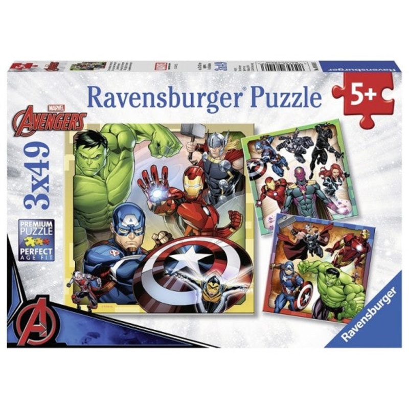 Ravensburger – The Mighty Avengers (3x49pcs)