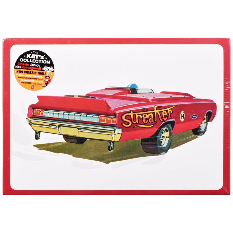 Skill 2 Model Kit 1964 Oldsmobile F-85 AWB Funny Car “Streaker” 1/25 Scale Model by AMT