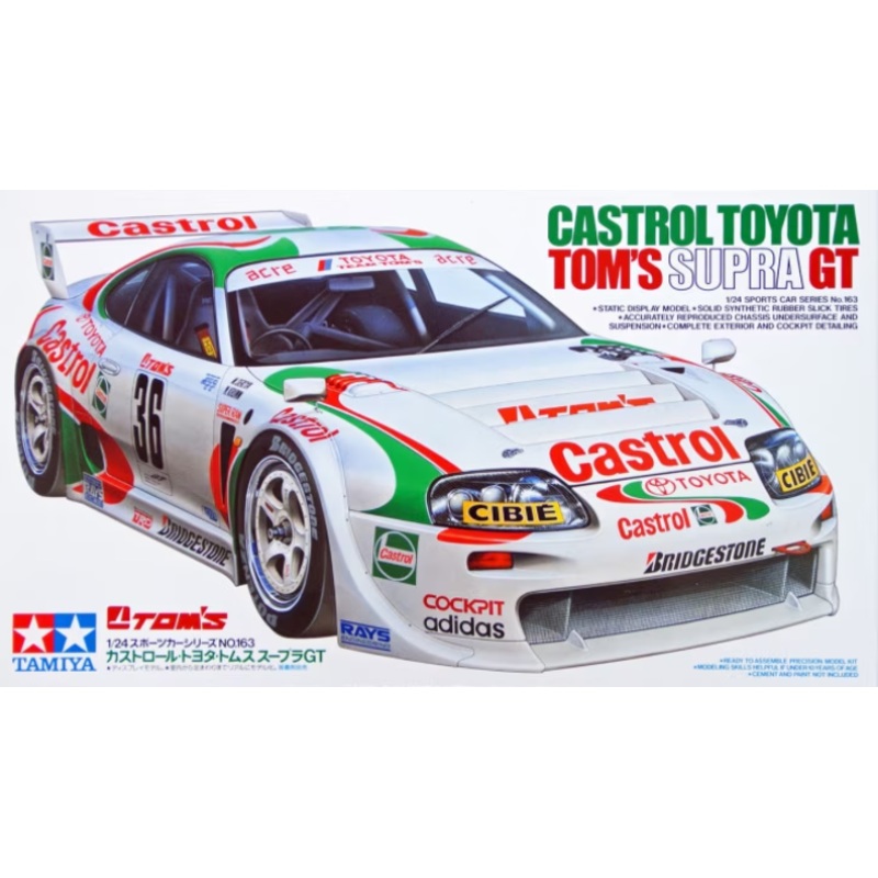 Tamiya – 1/24 Castrol Toyota Tom’s Supra