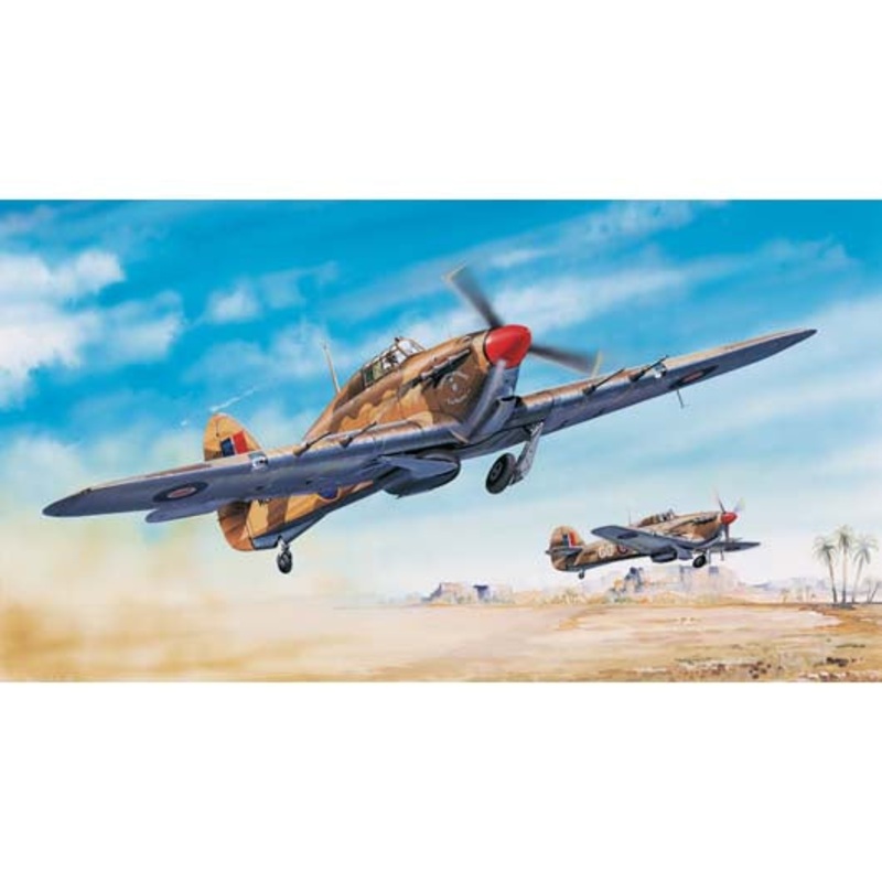 Trumpeter – 1/24 British “Hurricane” MK.II C/Trop Fighter