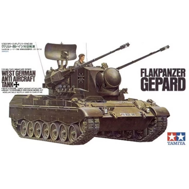 Tamiya – 1/35 W.German Flakpanzer Gepard