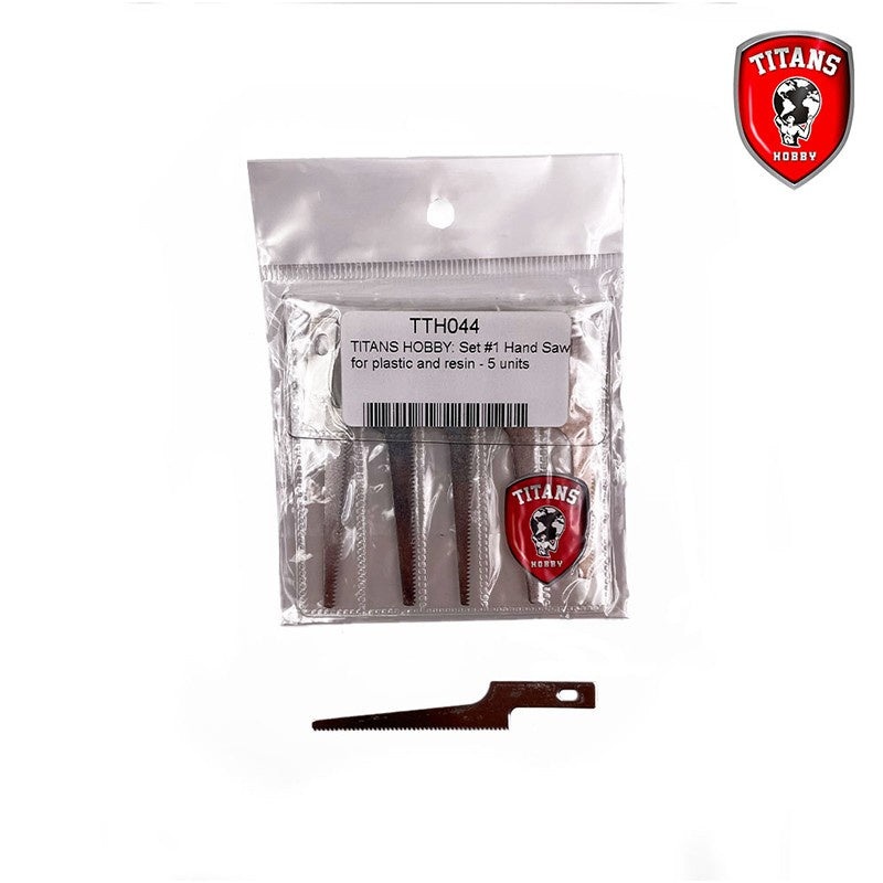 Titans – Set #1 Hand Saw for Plastic & Resin – (5 units)