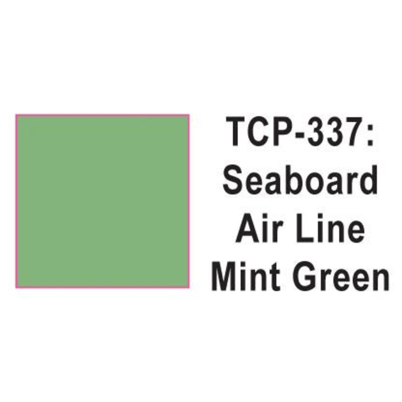 Tru Color TCP-337 Seaboard Air Lines, Mint Green, Paint 1 ounce