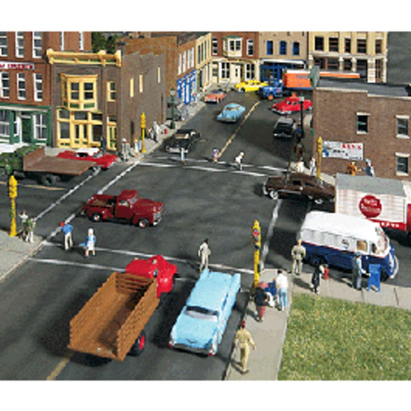 Walthers #933-3194 Street System Asphalt Set