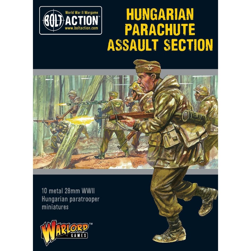 Warlord – Bolt Action: Hungarian Parachute Assault Section (Metal)