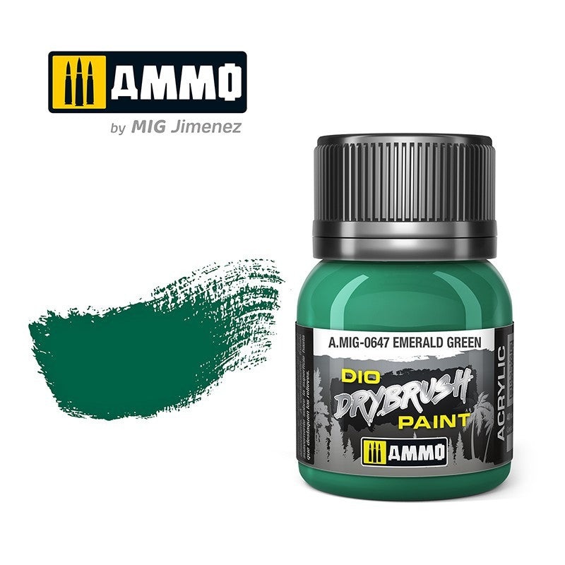 AMMO – 0647 DRYBRUSH Emerald Green