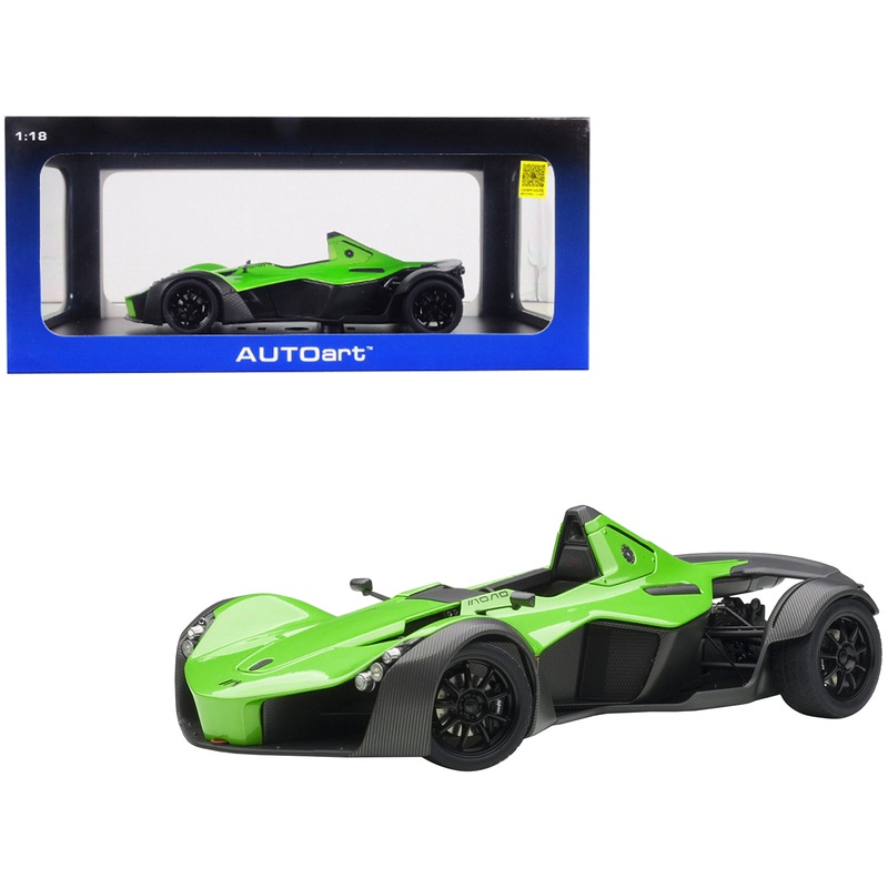 BAC Mono Metallic Green 1/18 Model Car by Autoart