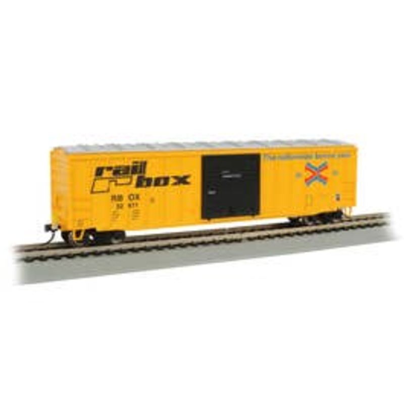 Bachmann #14901 50ft Box Car w/ Flashing End of Train Device – Railbox
