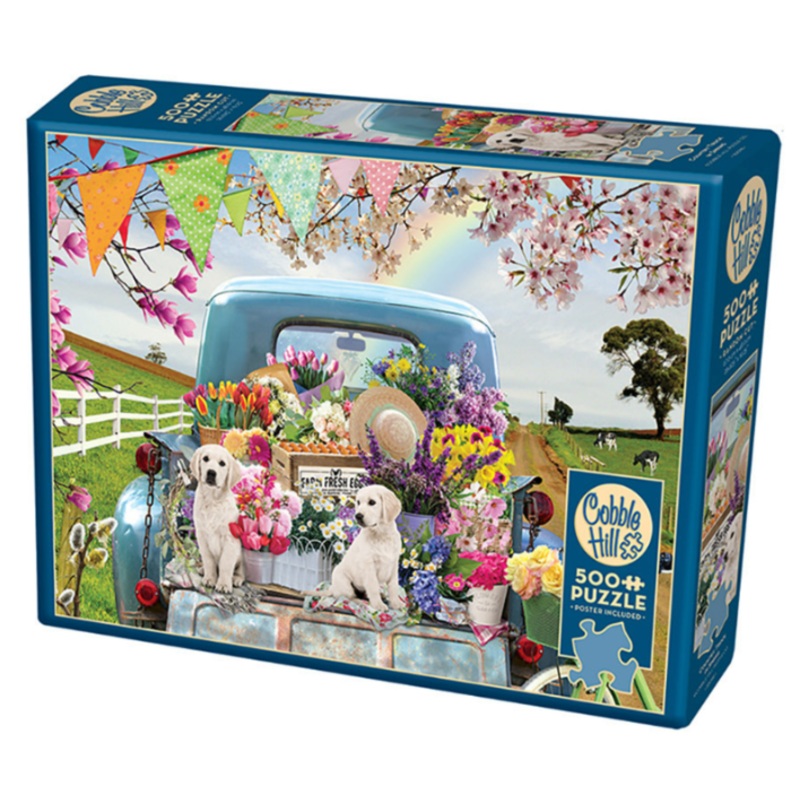Cobble Hill – Country Truck in Spring (500 pcs)