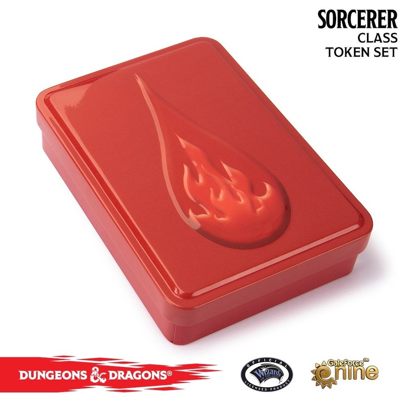 D&D Spellcard Tins – Sorcerer Token Set