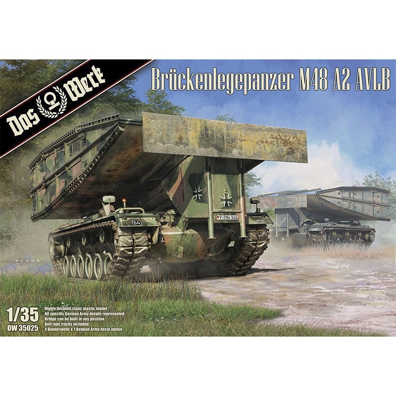 Das Werk – 1/35 Bruckenlegepanzer M48 A2 AVLB