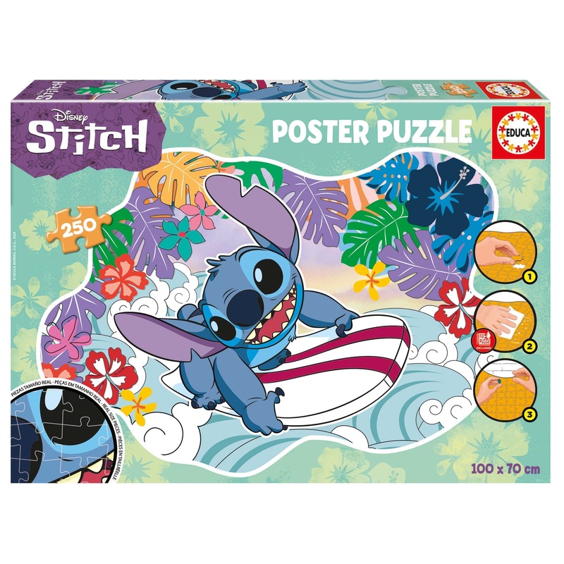 Disney Stitch Poster Puzzle (1×250 Piece)