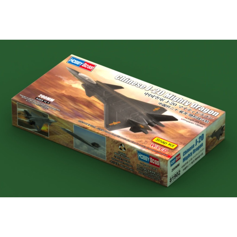 Hobby Boss – Chinese J-20 Mighty Dragon (81902)