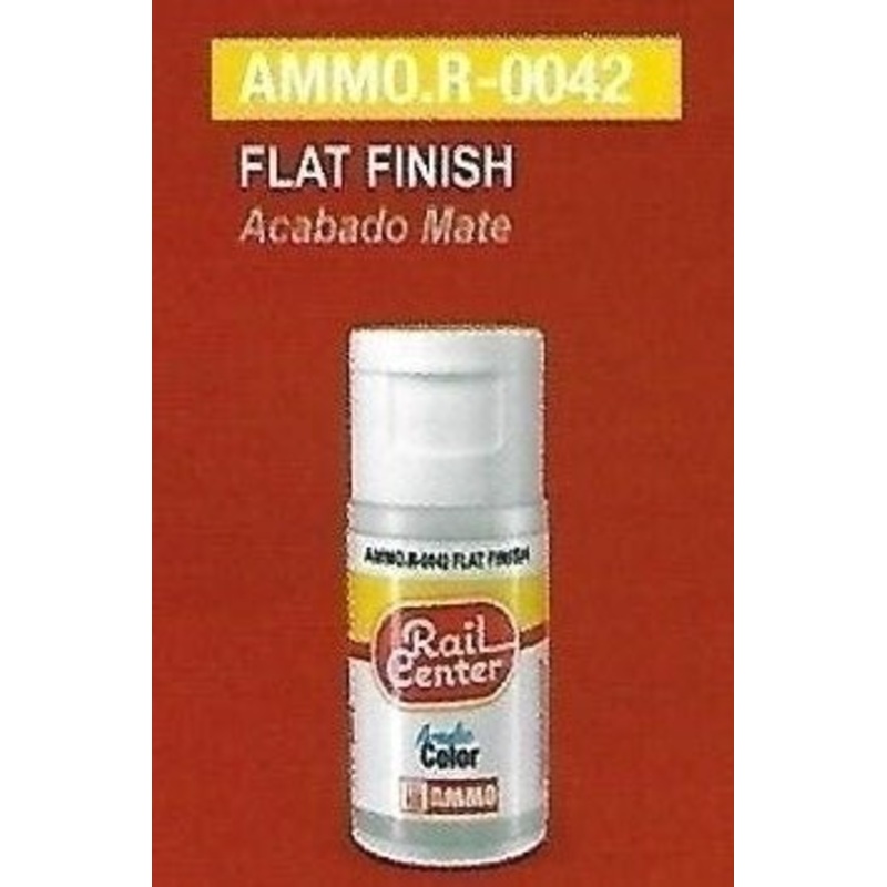 Rail Center Paint R-0042, Flat Finish, 15ml bottle, Acrylic Paint